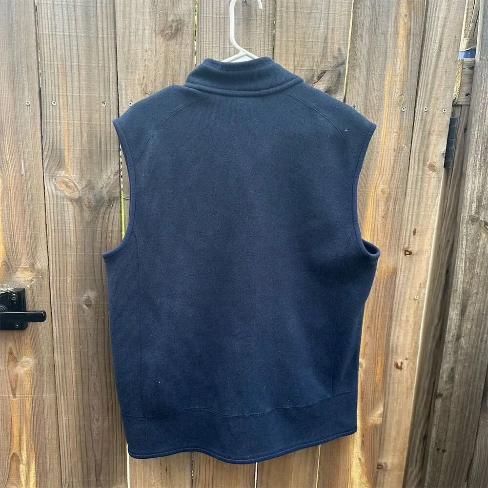Patagonia Men's Synchilla Fleece Vest XL Blue Outdoor Casual